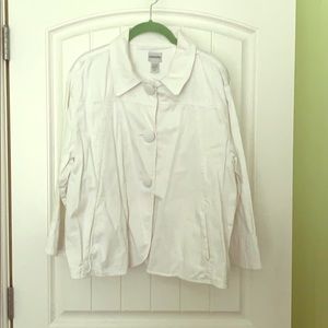 White Chico’s  jacket